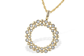 A208-22831: NECKLACE .12 TW