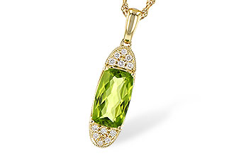 A290-98286: NECK 1.90 PERIDOT 2.00 TGW