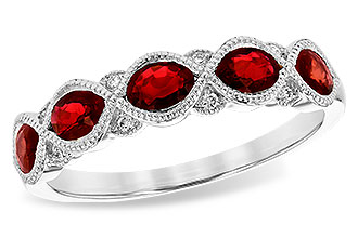 C208-25549: LDS WED RG 1.00 RUBY 1.04 TGW