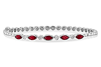 C208-25595: BANGLE 1.50 RUBY 1.63 TGW