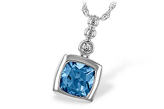 D207-31949: NECK 1.45 BLUE TOPAZ 1.49 TGW