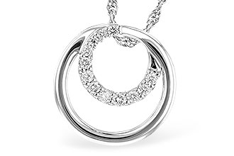 E290-97422: NECKLACE .15 TW