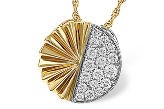 G292-79185: NECKLACE .50 TW