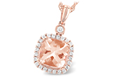 H204-56503: NECK 1.09 MORGANITE 1.26 TGW (7MM MORG)