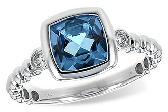 H207-29240: LDS RG 1.57 BLUE TOPAZ 1.65 TGW