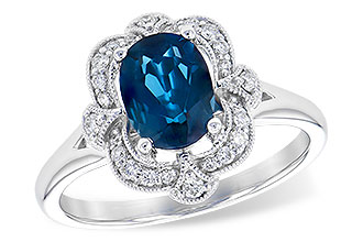 H290-97394: LDS RG 1.35 LONDON BLUE TOPAZ 1.50 TGW