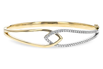 K207-34712: BANGLE BRACELET .50 TW