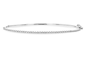 K208-26531: BANGLE BRACELET .50 TW