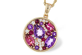 L292-79267: NECK 1.83 TW SEMI-PRECIOUS (P.TOUR, AMY) 2.00 TGW