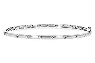 M207-31949: BANGLE BRACELET .40 TW