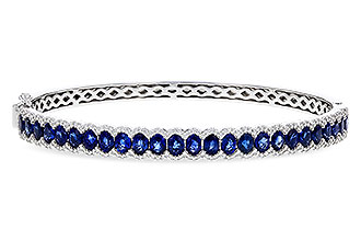 M292-80103: BANGLE 5.09 TW SAPPHIRE 5.65 TGW